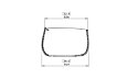 Stitch 50 Planter - Technical Drawing / Front by Blinde Design